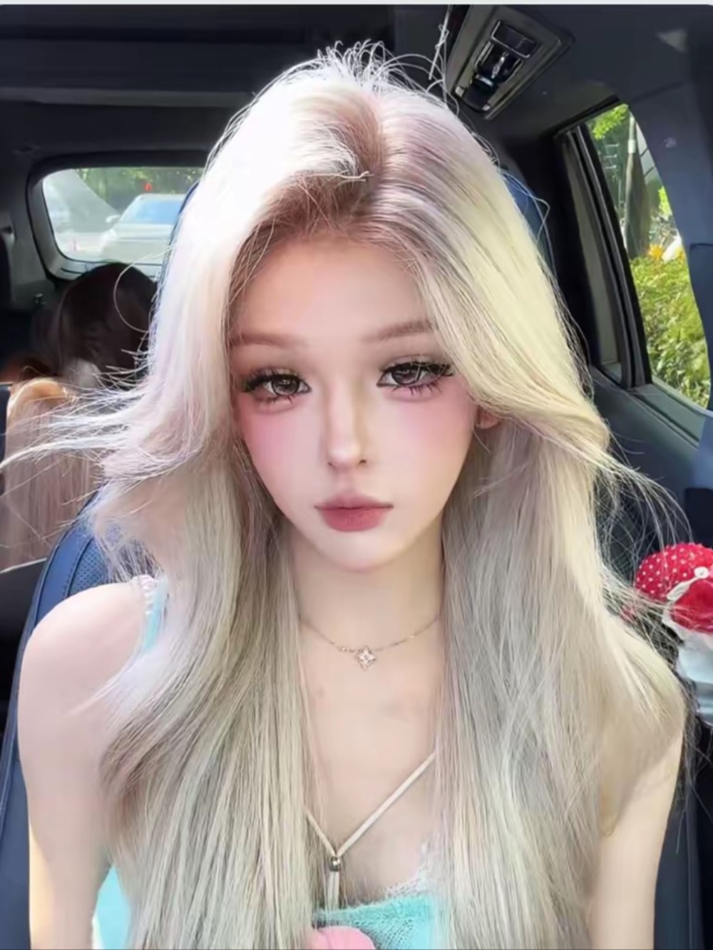 All new Blonde Long Layered Women's Wig - Soft Ash Blonde